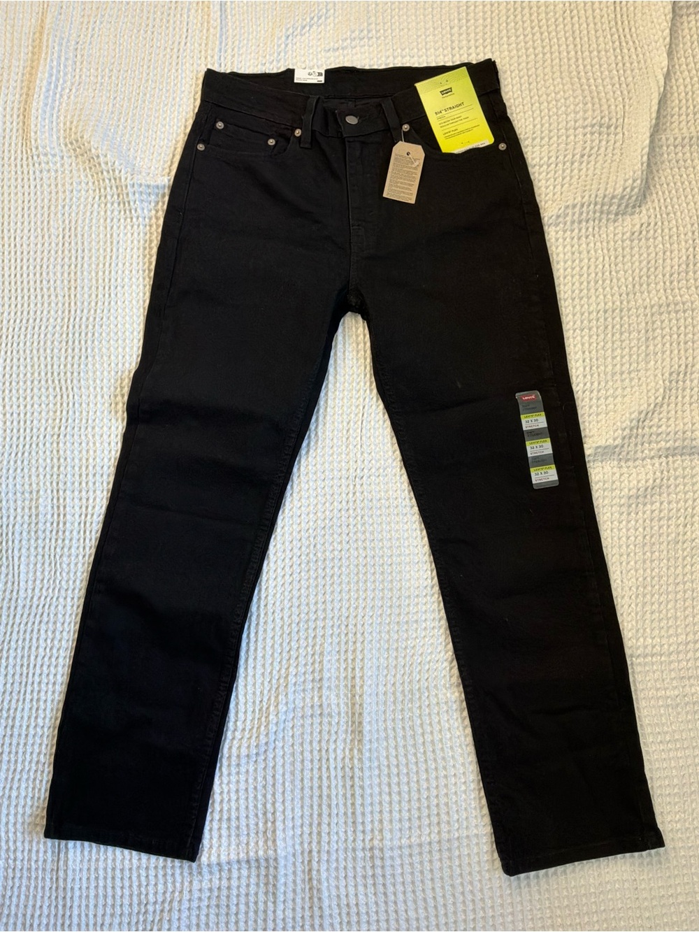 Levi's Men's Slim Straight Jeans in Black